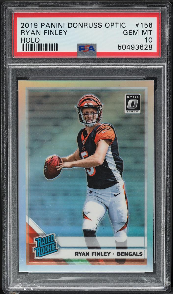 2019 Donruss Optic Football Holo Ryan Finley #156