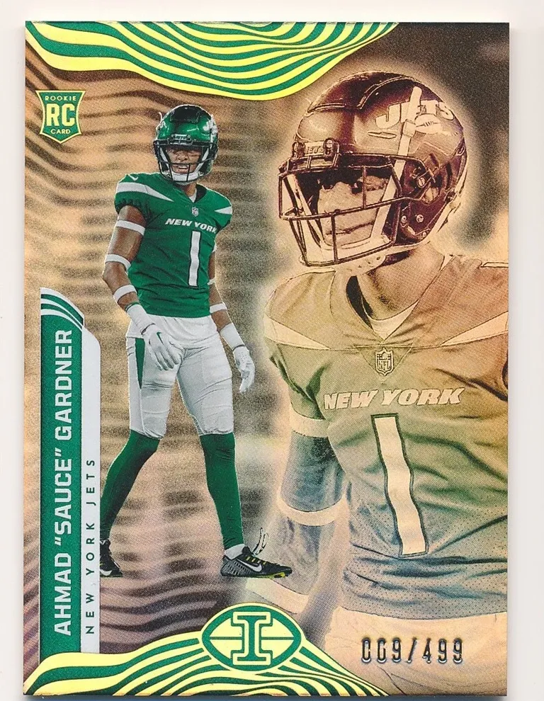 2022 Panini Illusions Football Trophy Collection Bronze Ahmad Gardner #21