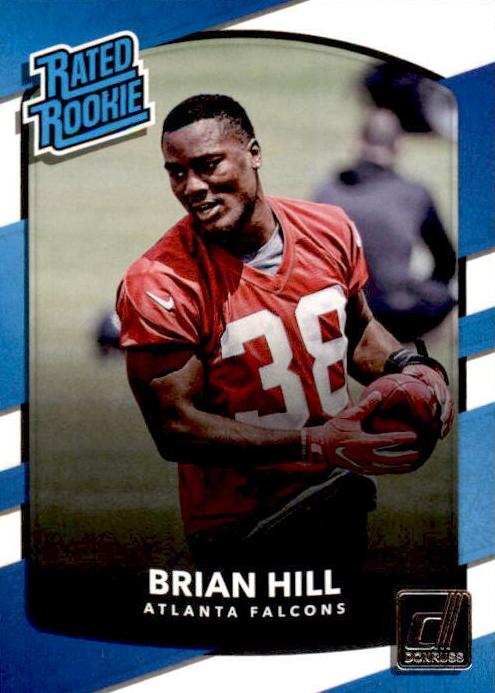 2017 Panini Donruss Football Brian Hill #310