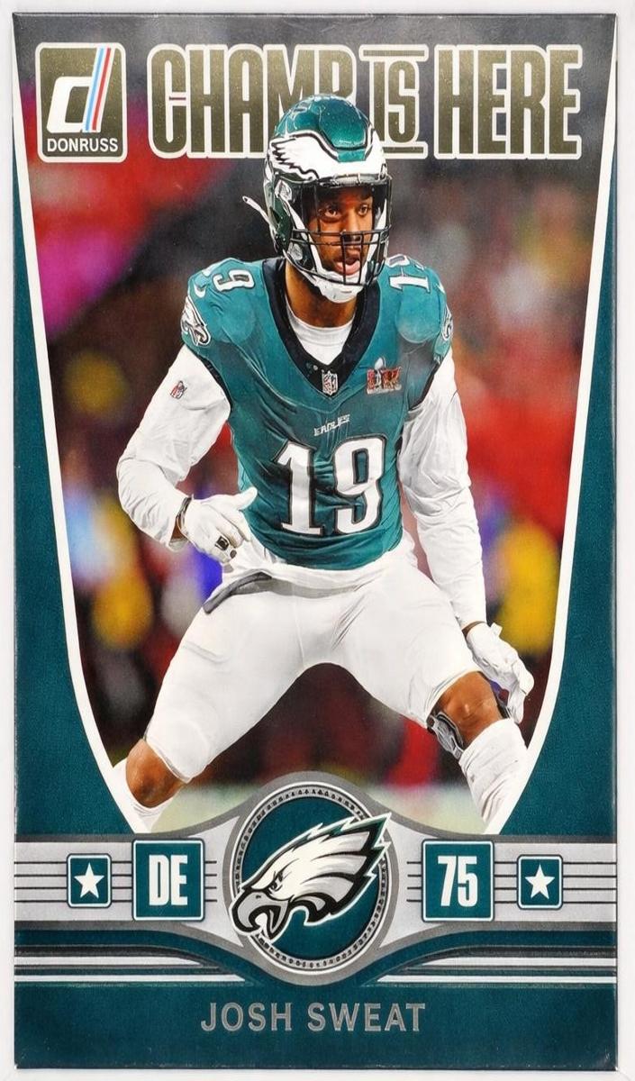 2025 Panini Donruss Football Josh Sweat #CIH-JST