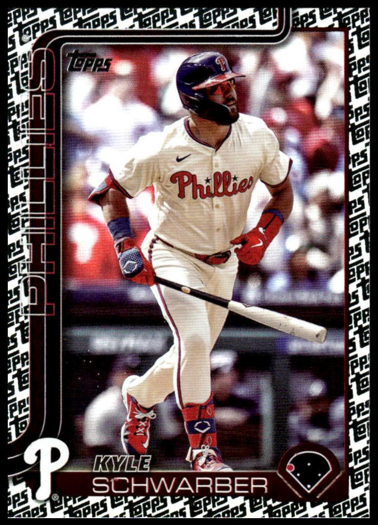 2025 Topps Baseball Kyle Schwarber #141 PSA 9