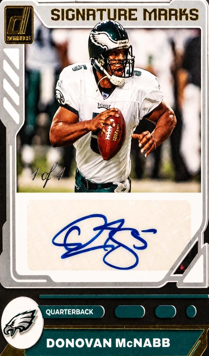 2023 Panini Donruss Football Black Donovan McNabb #SM-DM