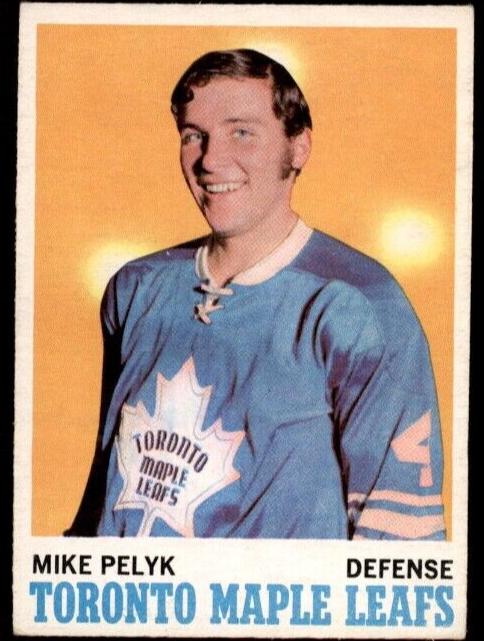 1970 O-Pee-Chee Hockey Mike Pelyk #107