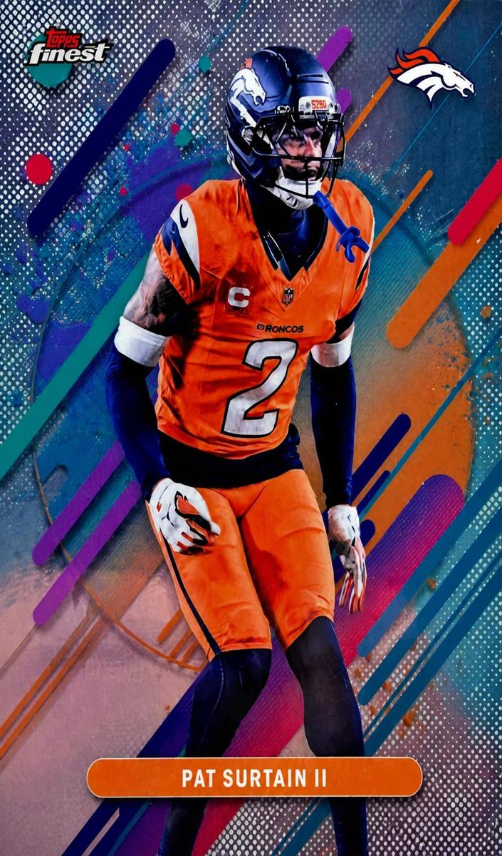 2025 Topps Finest Football Pat Surtain II #288