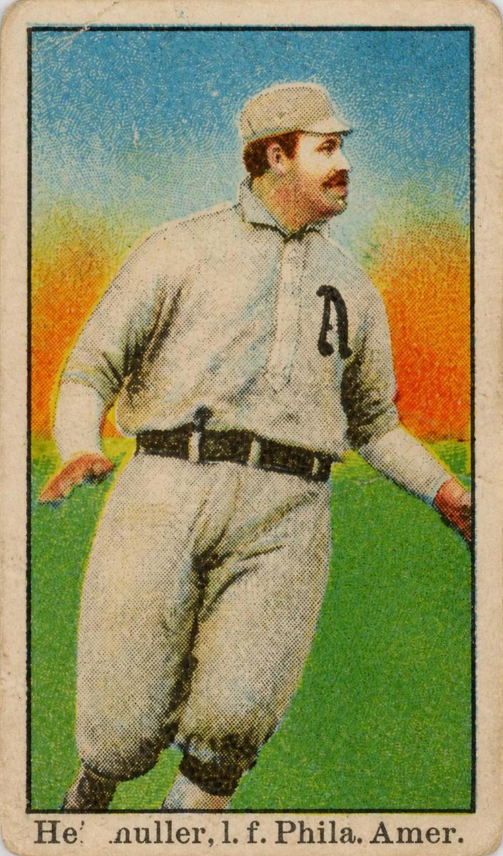 1909-11 American Caramel E90-1 Baseball Heinie Heitmuller #51 PSA 6