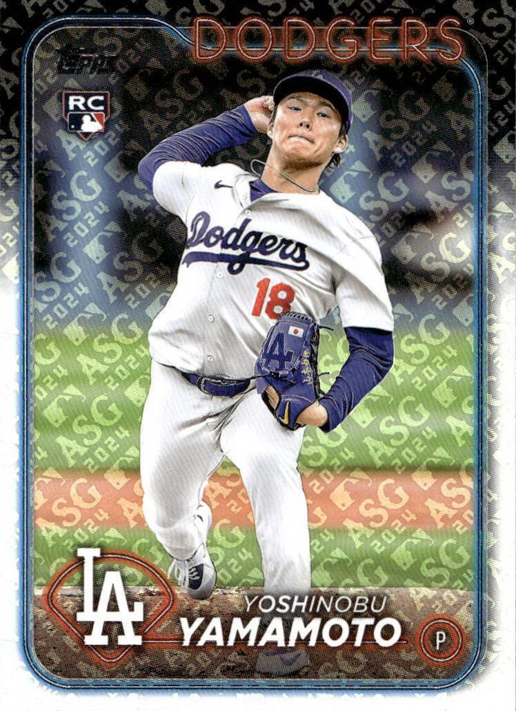 2024 Topps Baseball All-Star Game Yoshinobu Yamamoto #553