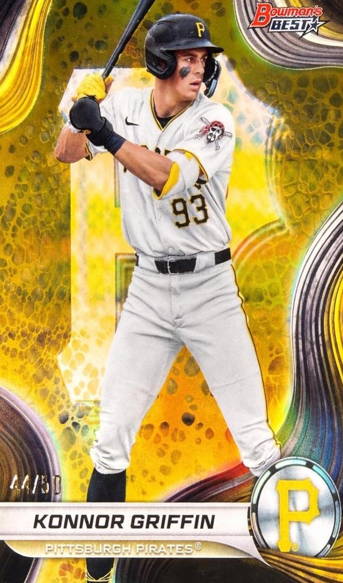 2024 Bowman's Best Baseball Gold Lava Konnor Griffin #TP-25 PSA 10