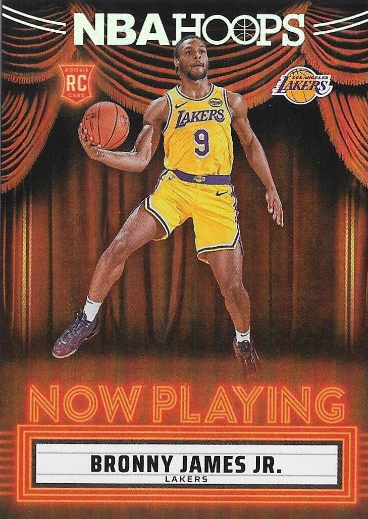 2024 Panini Hoops Basketball Holo Bronny James Jr. #13