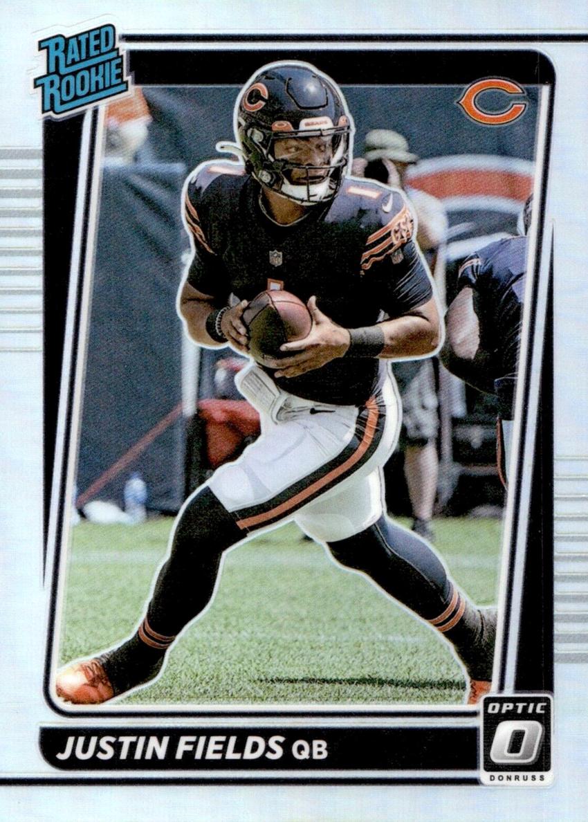 2021 Donruss Optic Football Holo Justin Fields #204