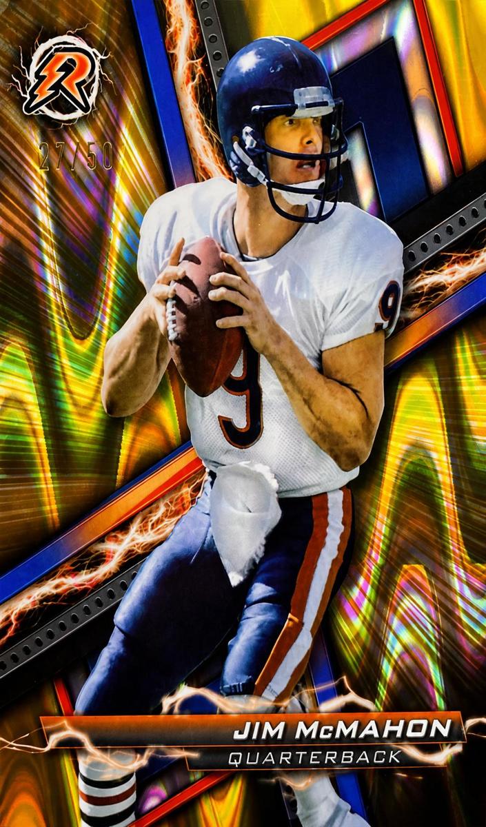 2023 Topps Composite Football Gold Power Surge Jim McMahon #90
