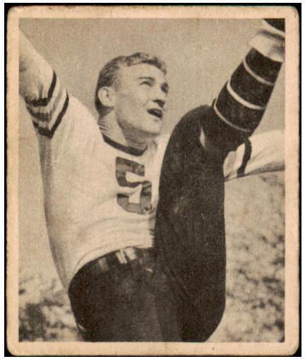 1948 Bowman Football George Mcafee #95 PSA 6