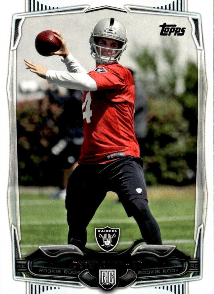 2014 Topps Football Derek Carr #438