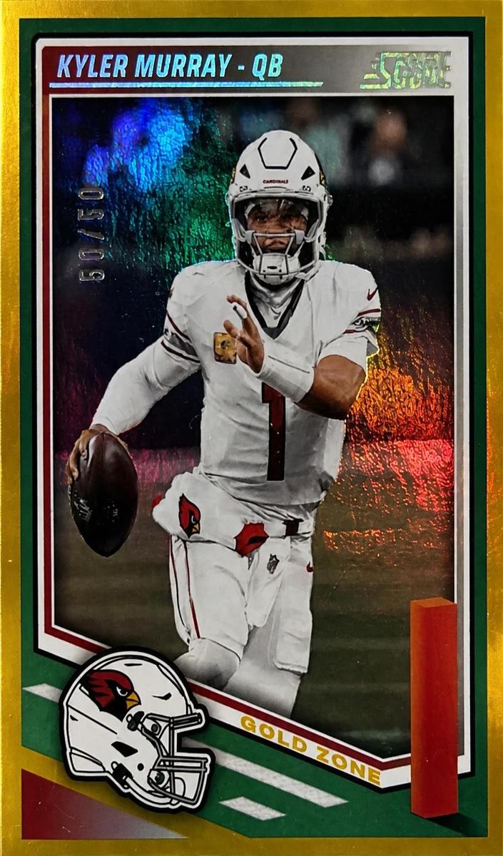 2025 Panini Score Football Gold Zone Kyler Murray #44