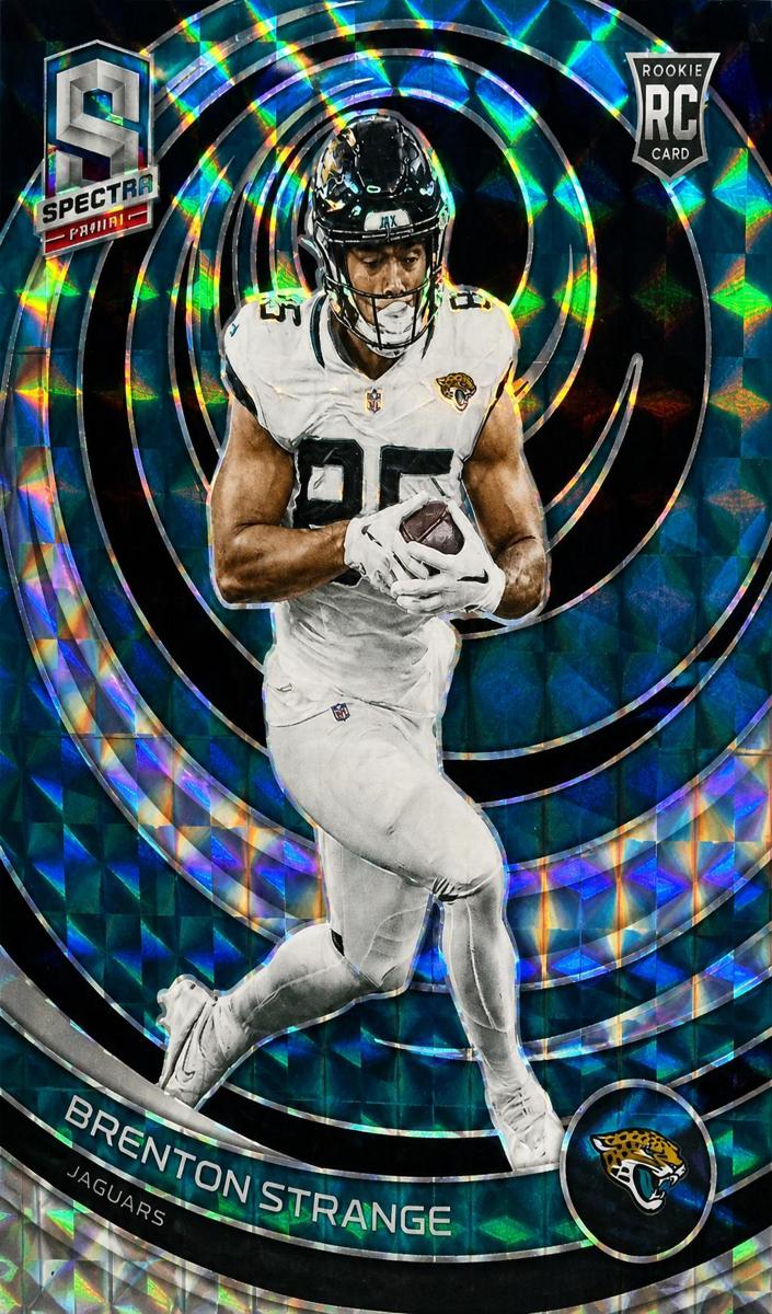 2023 Panini Spectra Football Interstellar Brenton Strange #150