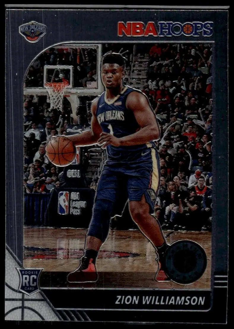 2019 Panini Hoops Premium Stock Basketball Zion Williamson #258 PSA 9