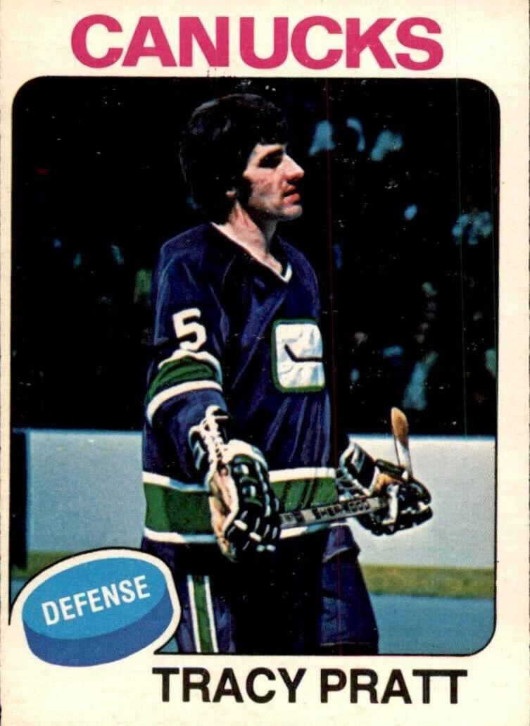 1975 O-Pee-Chee Hockey Tracy Pratt #133 PSA 9