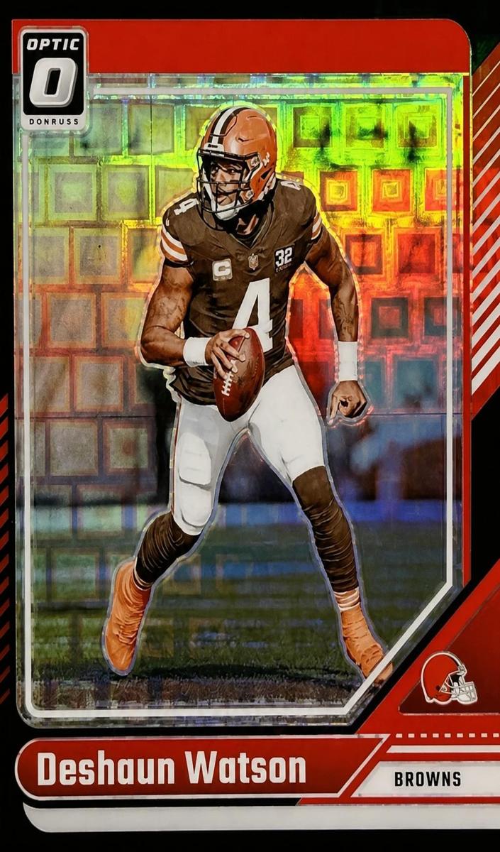 2024 Donruss Optic Football Black Pandora Deshaun Watson #44