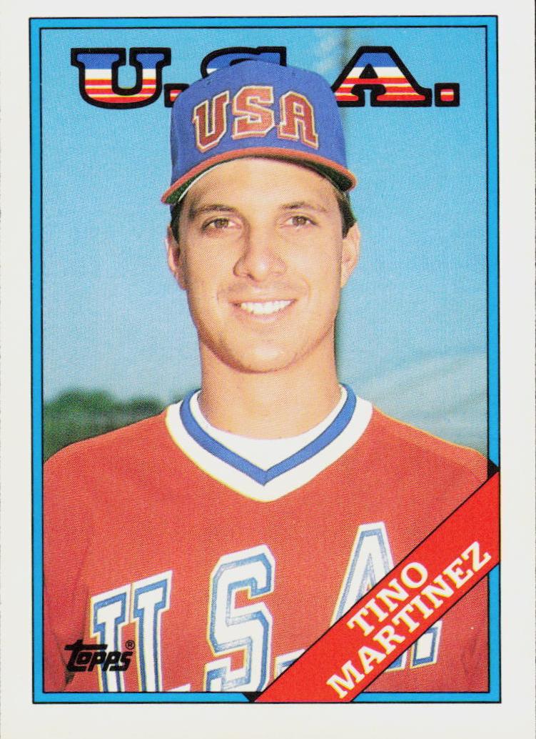1988 Topps Traded Baseball Tino Martinez #66T PSA 9