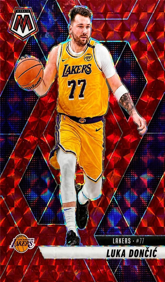 2024 Panini Mosaic Basketball Red Luka Doncic #100