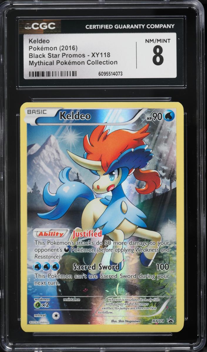 2016 Pokemon XY Black Star Promo Keldeo #XY118