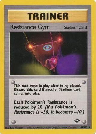 2000 Pokemon Gym Challenge Resistance Gym #109 CGC 8.5