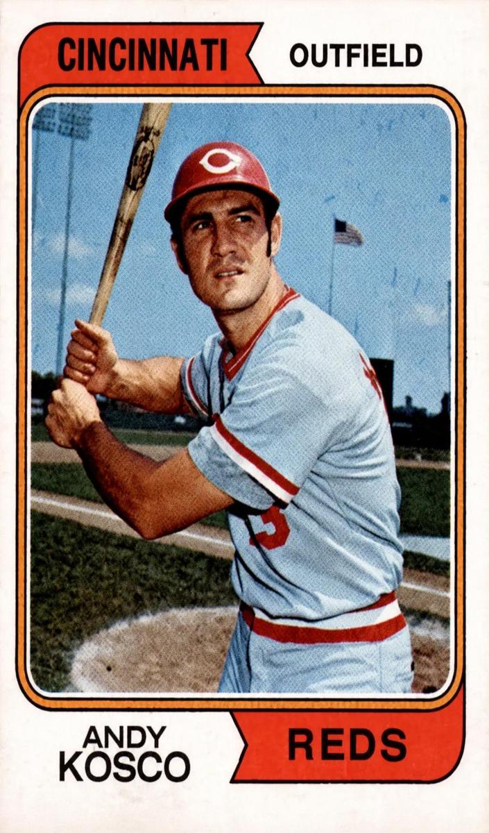 1974 O-Pee-Chee Baseball Andy Kosco #34