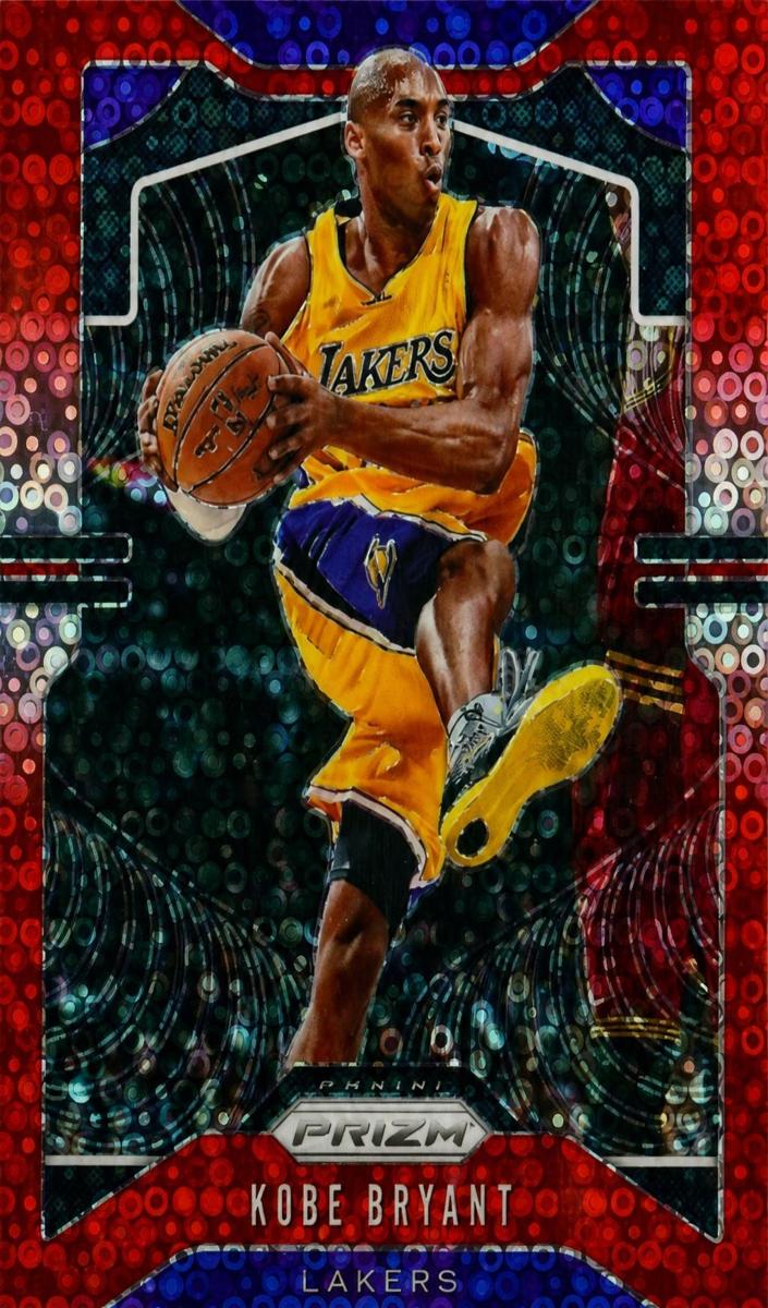 2019 Panini Prizm Basketball Fast Break Red Kobe Bryant #8 PSA 10