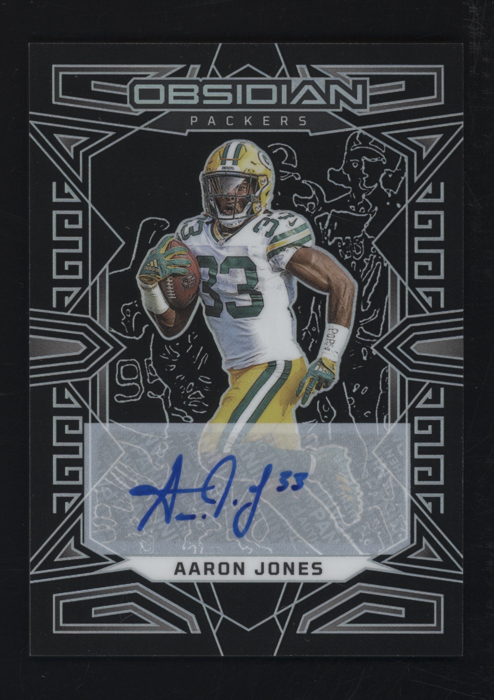 2023 Panini Obsidian Football Aaron Jones #36