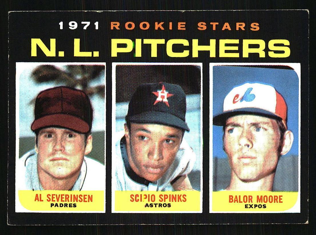 1971 Topps Baseball Rookie Stars N.L. Pitchers #747