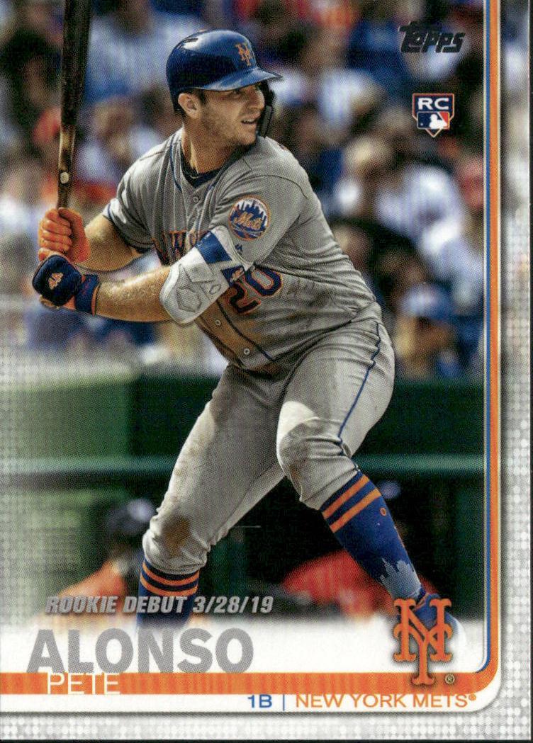 2019 Topps Update Baseball Pete Alonso #US198 PSA 9