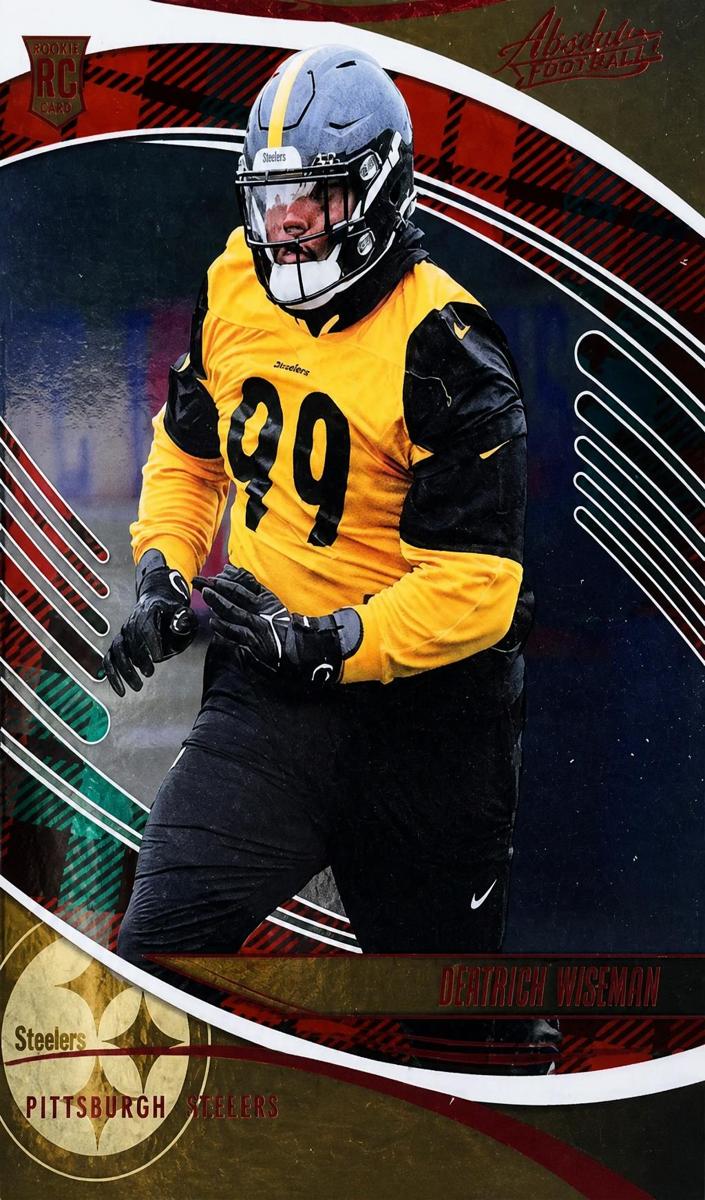 2025 Panini Absolute Football Red and Green Derrick Harmon #116