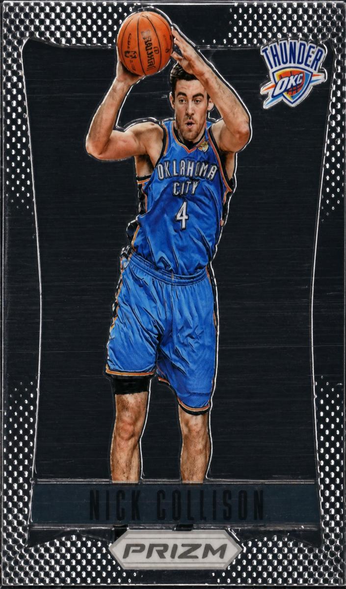 2012 Panini Prizm Basketball Nick Collison #134 PSA 9