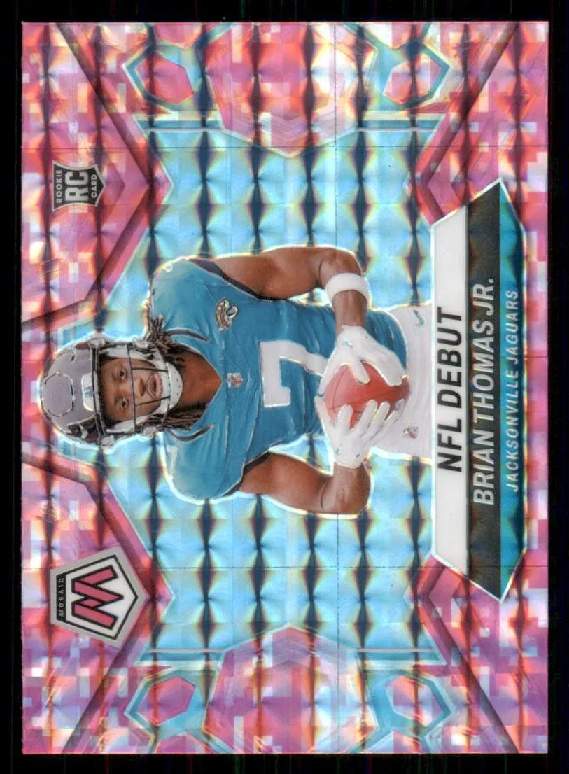 2024 Panini Mosaic Football Camo Pink Brian Thomas Jr. #282