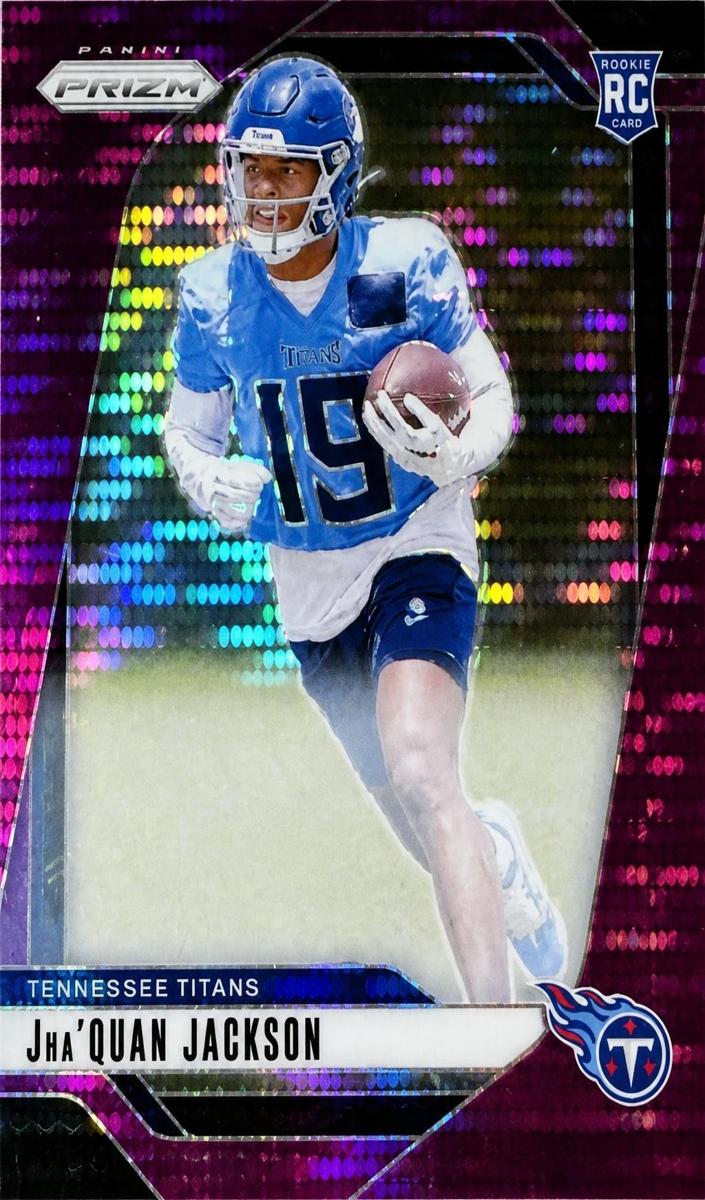2024 Panini Prizm Football Purple Pulsar Jha'Quan Jackson #352