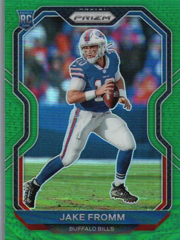 2020 Panini Prizm Football Green Jake Fromm #310