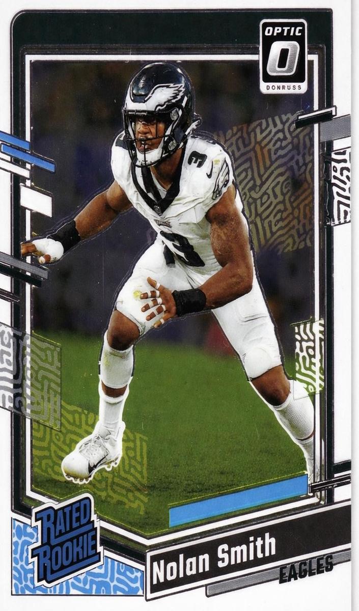 2023 Donruss Optic Football Nolan Smith #283 PSA 9