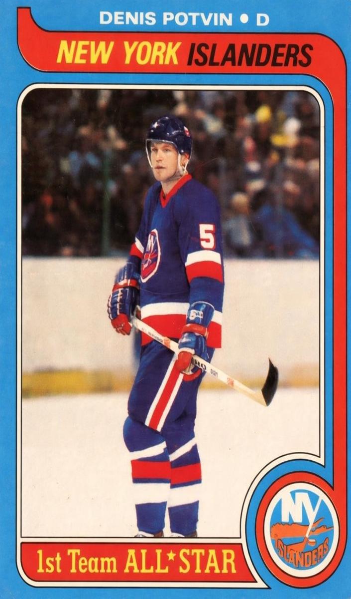 1979 Topps Hockey Denis Potvin #70 PSA 7