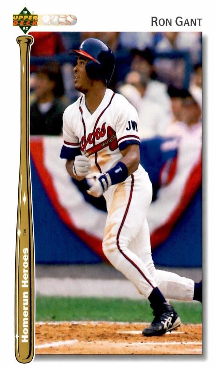 1992 Upper Deck Baseball Ron Gant #HR7
