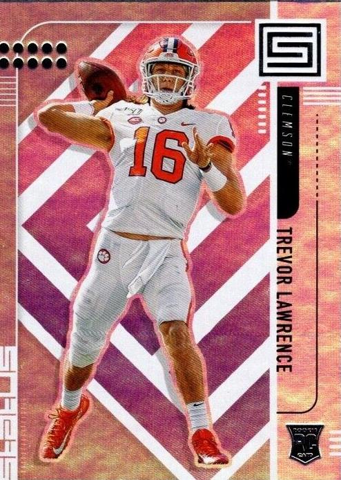 2021 Panini Chronicles Draft Picks Football Trevor Lawrence #158 PSA 10