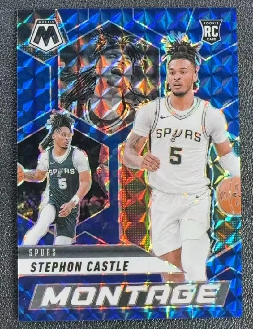 2024 Panini Mosaic Basketball Blue Stephon Castle #21