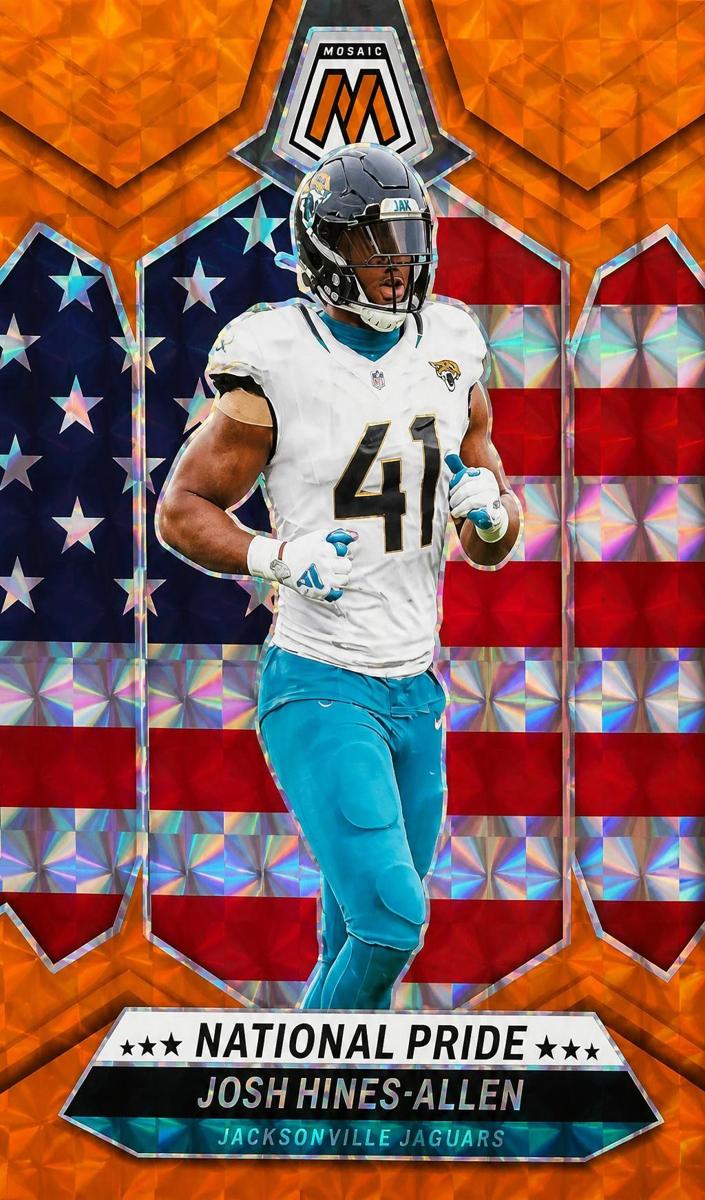 2024 Panini Mosaic Football Orange Josh Hines-Allen #268