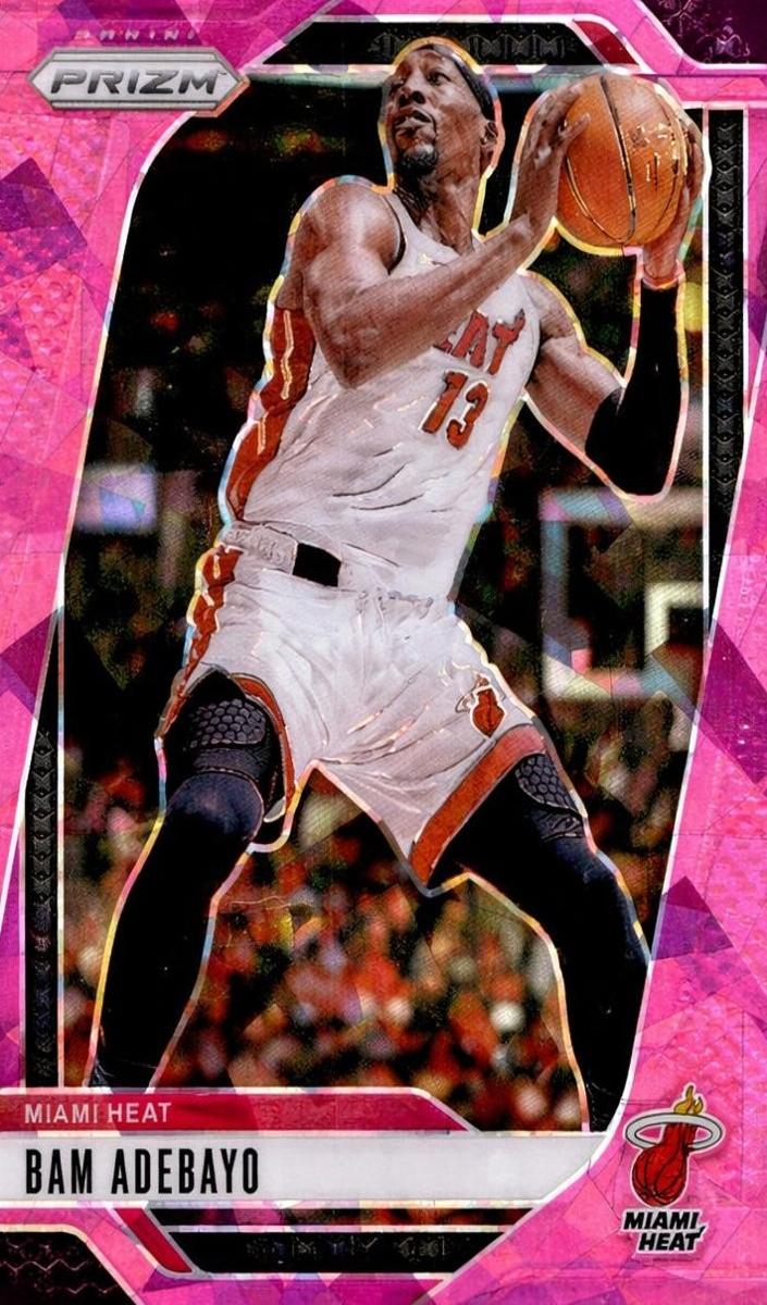 2024 Panini Prizm Basketball Pink Ice Bam Adebayo #97
