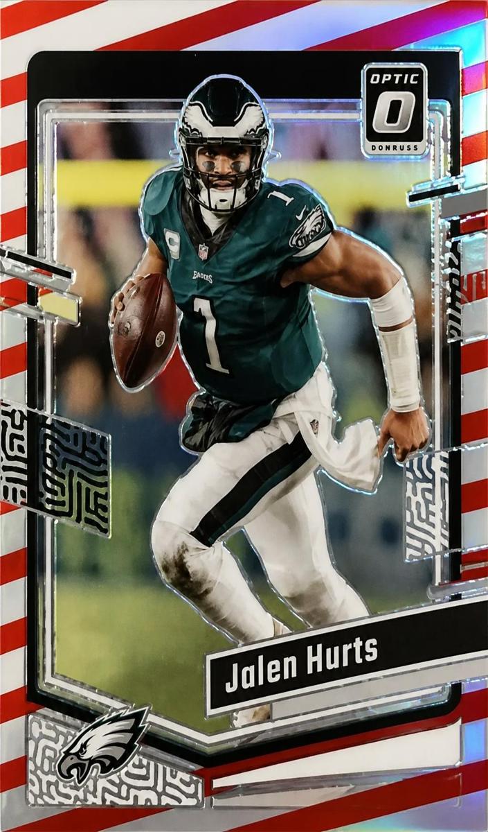 2023 Donruss Optic Football Freedom Jalen Hurts #158 PSA 10