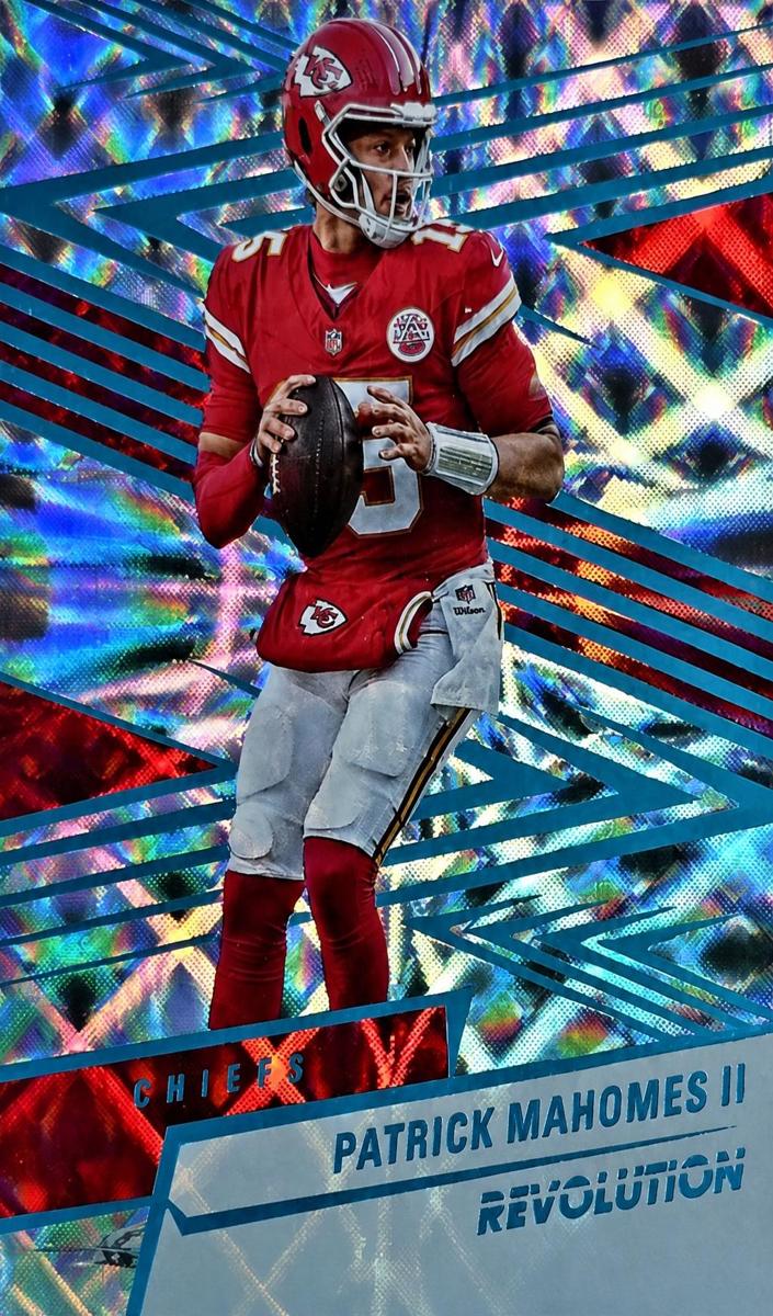 2025 Panini Revolution Football Future Frame Patrick Mahomes II #8