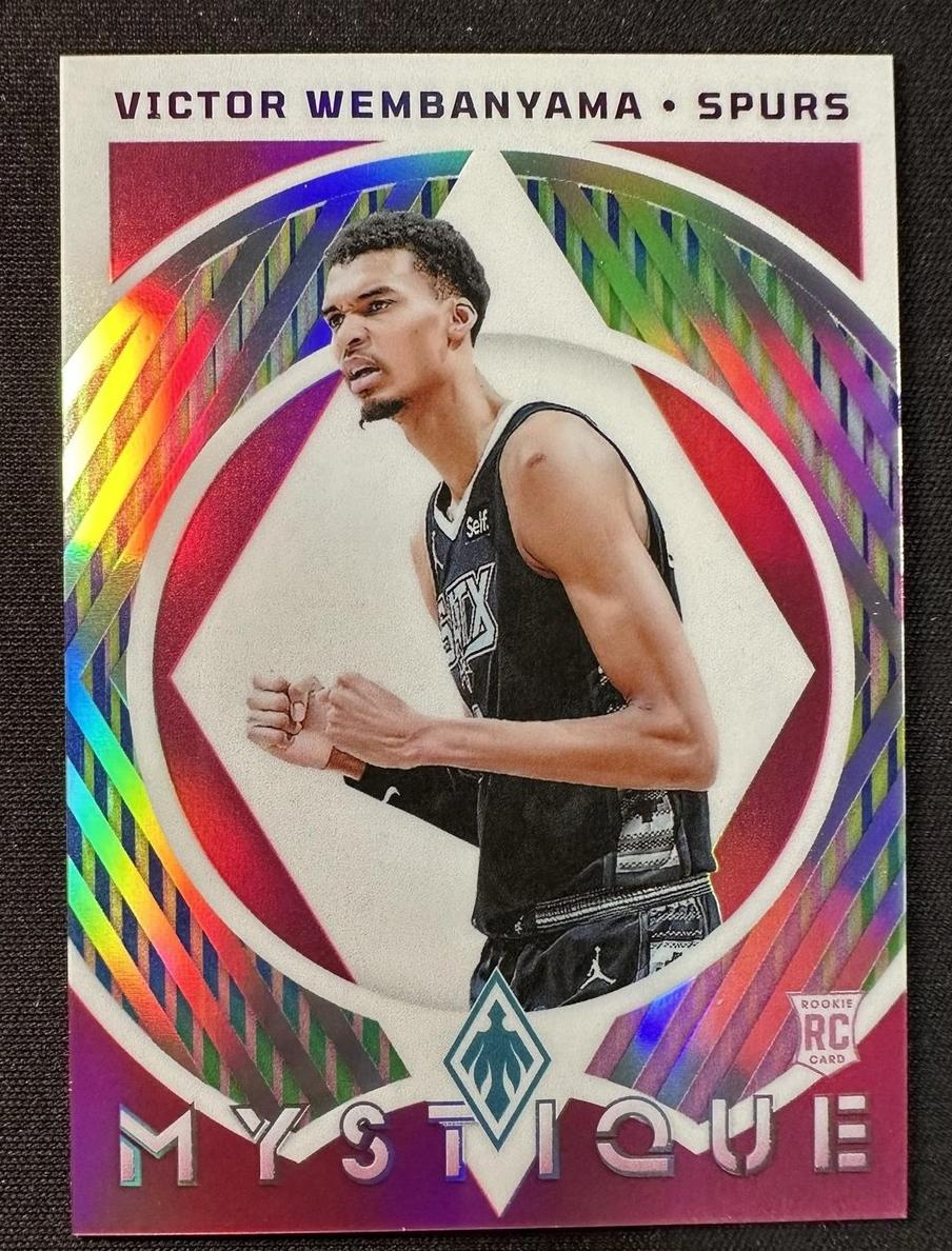 2023 Panini Phoenix Basketball Pink Victor Wembanyama #16 PSA 9