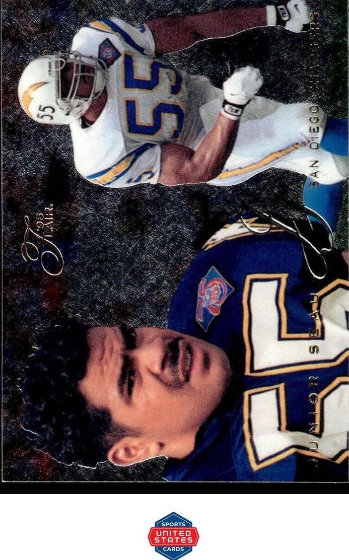 1995 Flair Football Junior Seau #184 PSA 6