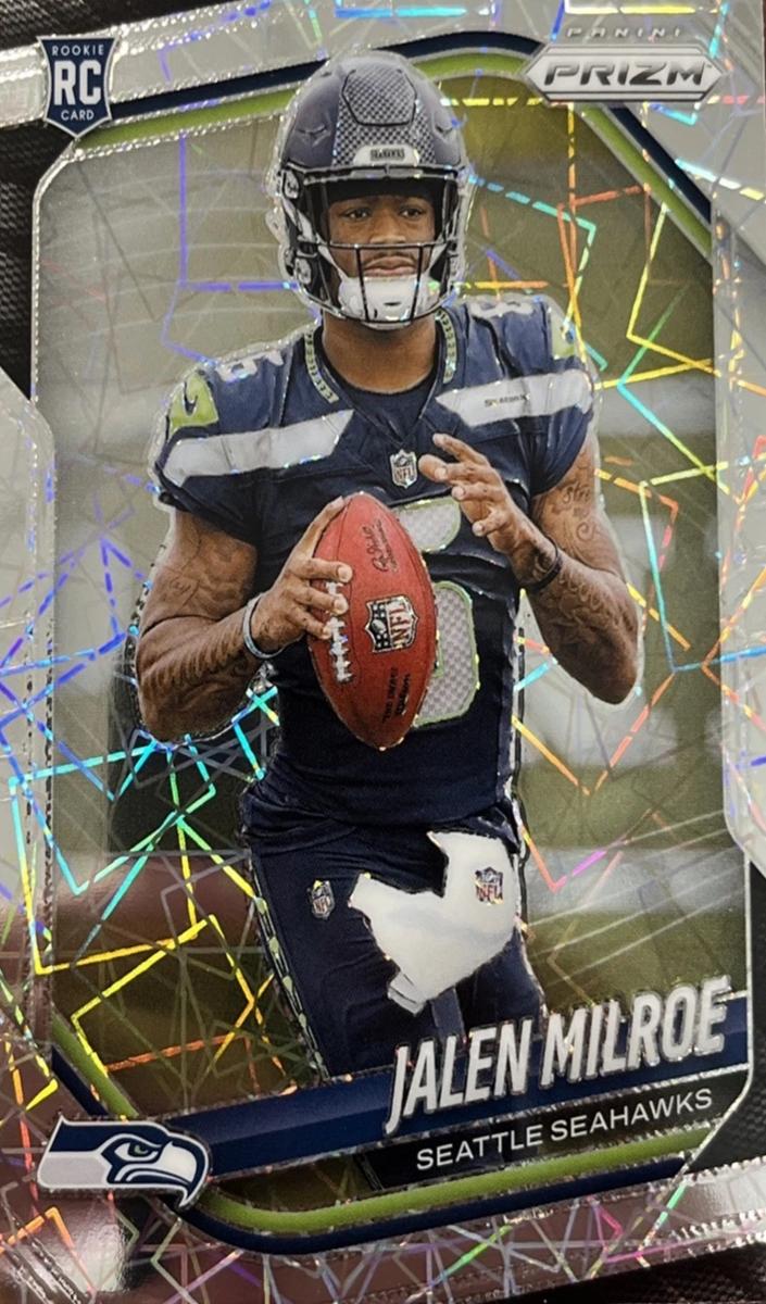 2025 Panini Prizm Football Lazer Jalen Milroe #317