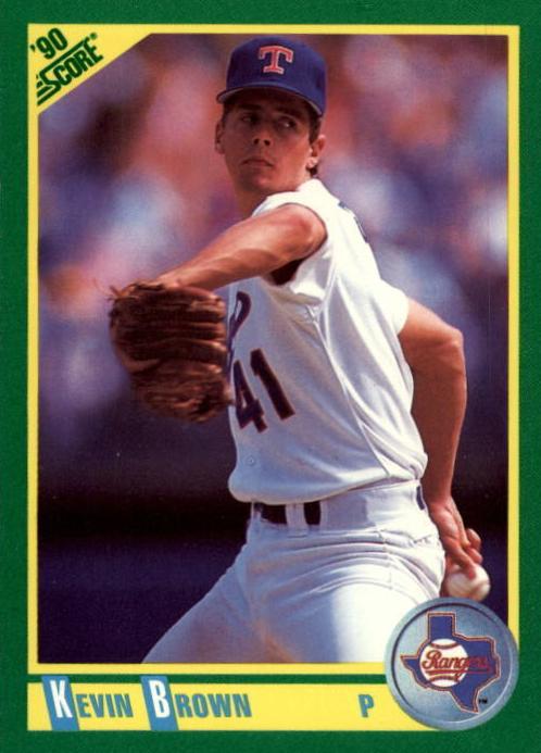1990 Score Baseball Kevin Brown #210