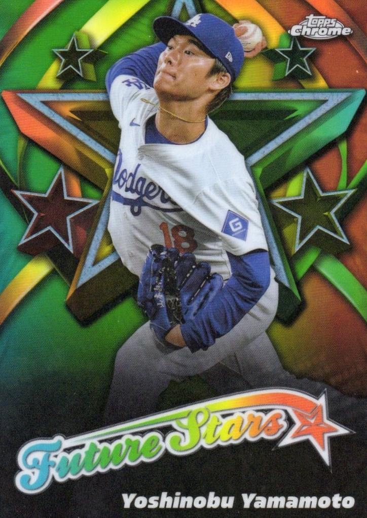 2025 Topps Chrome Baseball Yoshinobu Yamamoto #FS-6 PSA 9