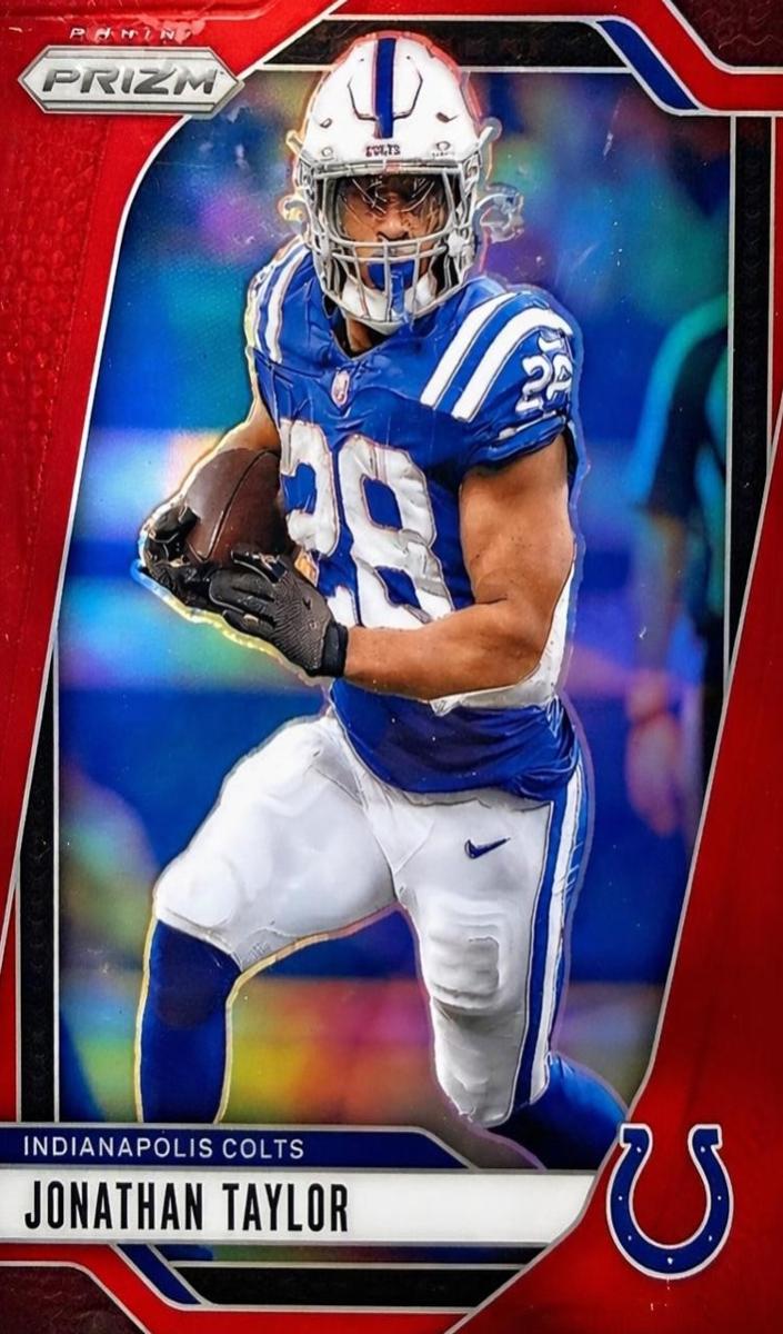 2024 Panini Prizm Football Red Jonathan Taylor #121